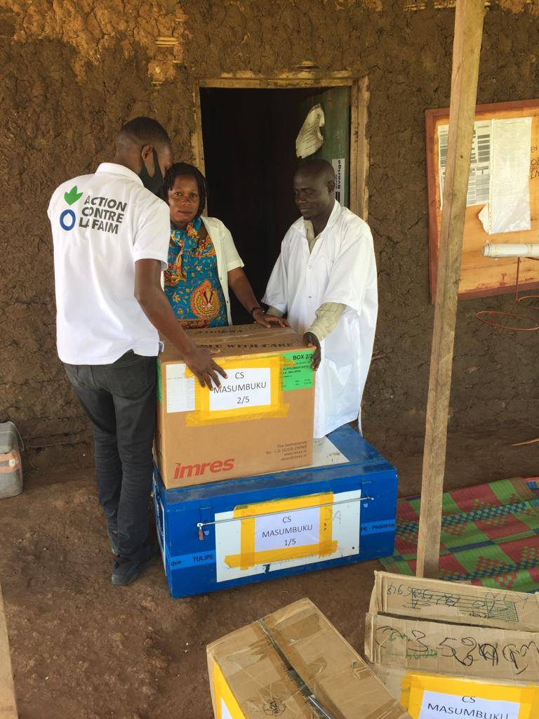 don médicaments pour les enfants République Démocratique du Congo Action Contre la Faim ONG