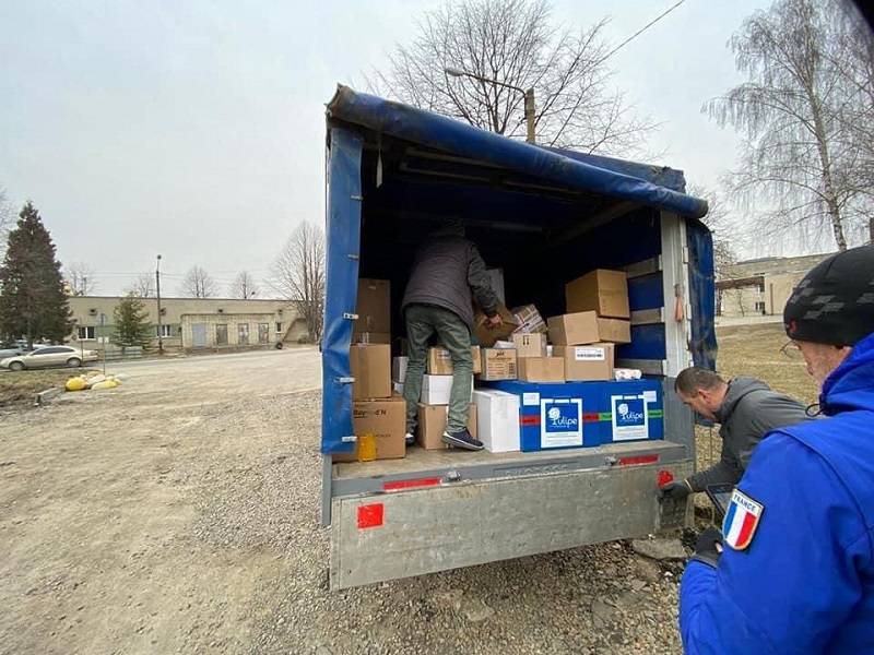 dons de médicaments en Ukraine