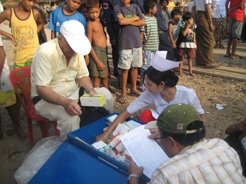 dons de médicaments Birmanie