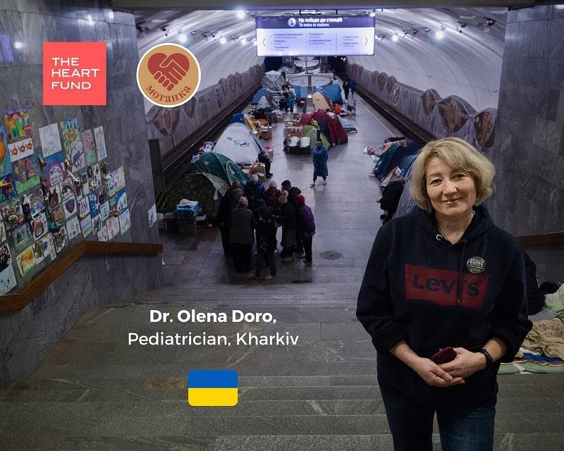 Olena Doro pédiatre Kharkiv Ukraine