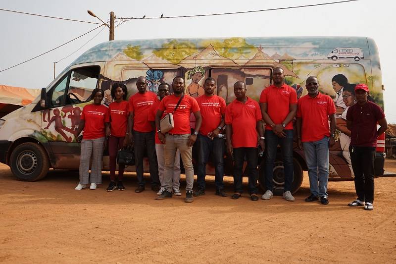 clinique mobile soins cardiovasculaires côte d'Ivoire