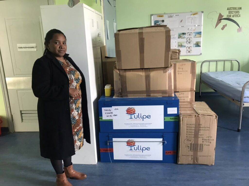 Madagascar dons de médicaments association Tulipe