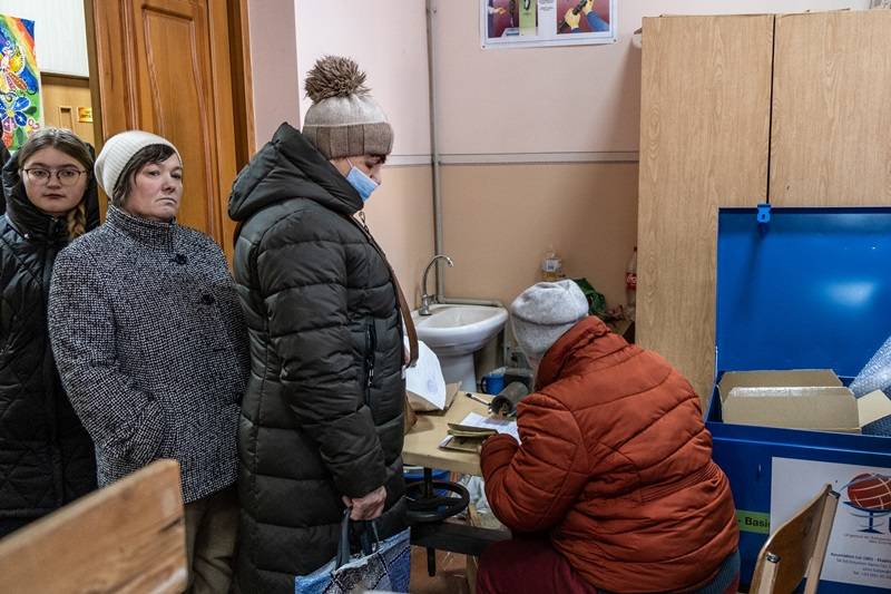 Distribution de produits de santé à Mykolaiv Ukraine 2023