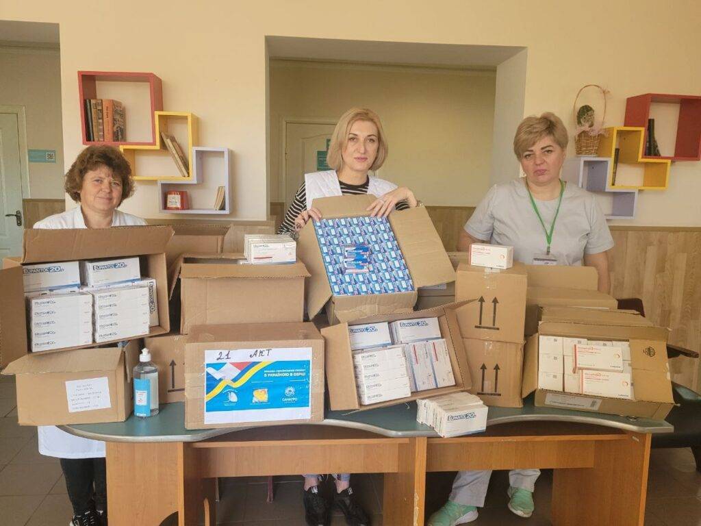 distribution de médicaments Hôpitaux Ukraine