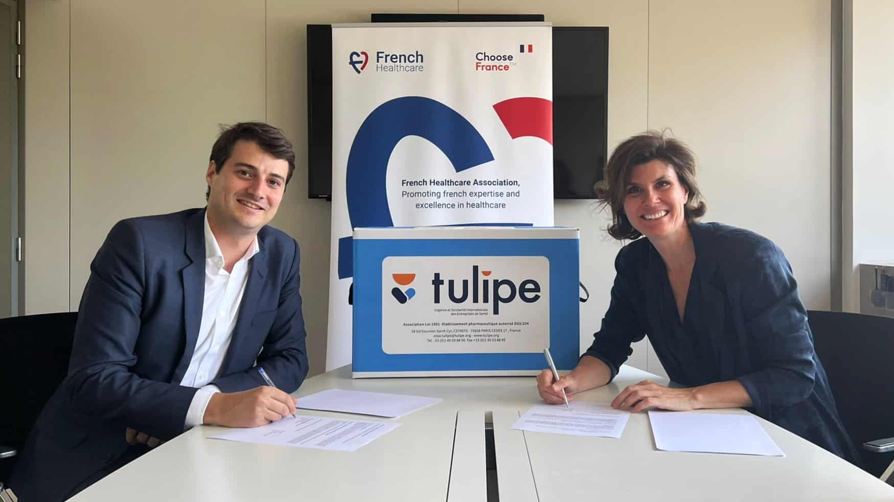 Signature d’un partenariat entre l’association Tulipe et French Healthcare Association